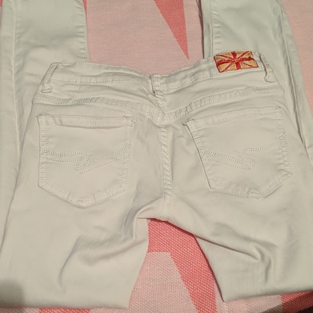 White Ripped Jeans - Picture 4 of 4